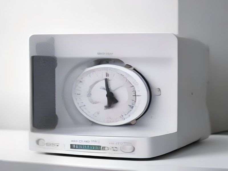 Casio DQD-851J Reloj de Escritorio Radiocontrolado con Termómetro e Higrómetro