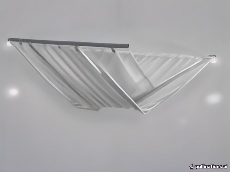 Tendedero Plegable de Metal con Alas y 20m de Tendido Resistente