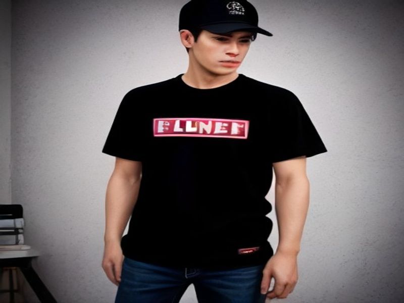 Camiseta Tommy Hilfiger Core Logo Manga Corta Hombre Negro Talla L