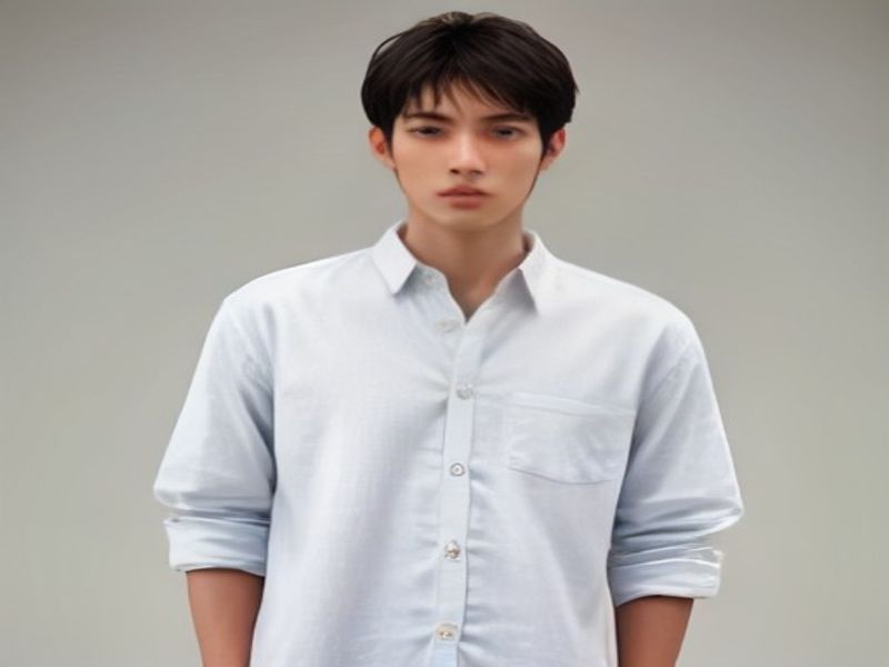 Camisa de Lino y Algodón para Hombre - Estilo Veraniego Transpirable