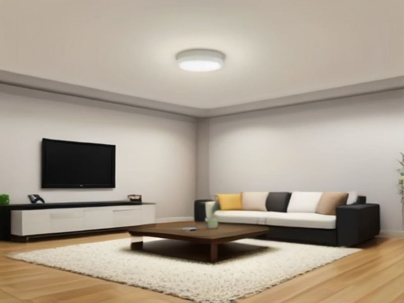 Lámpara de Techo Inteligente con Ventilador Invisible y Mando a Distancia