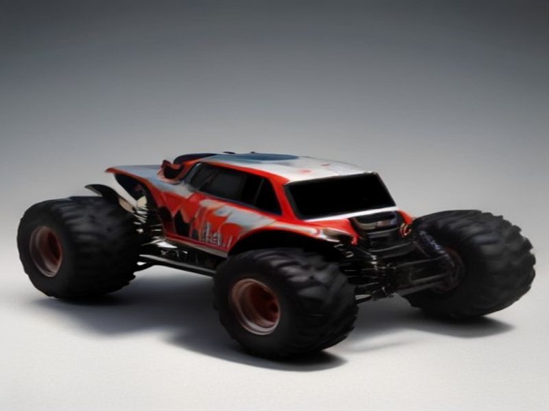 Hot Wheels Monster Trucks Coche Teledirigido Tiger Shark Unstoppable