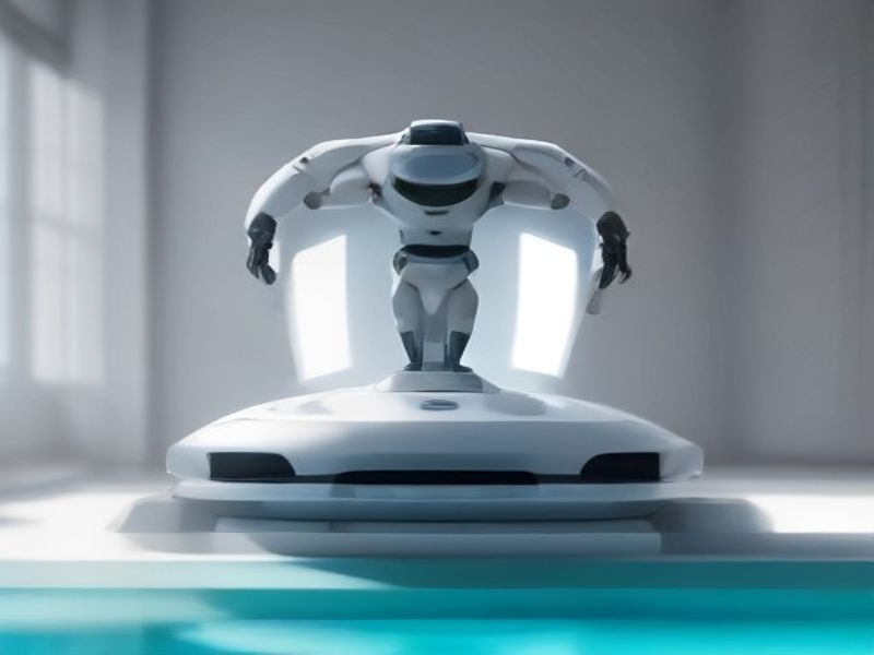 Robot Limpiafondos Solar EcoSurfer S2 para Piscina con Batería y Control por App