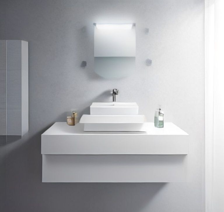 HOMCOM Armario de Baño Ovalado con Espejo y Luces LED, Dorado, Antivaho y Brillo Ajustable