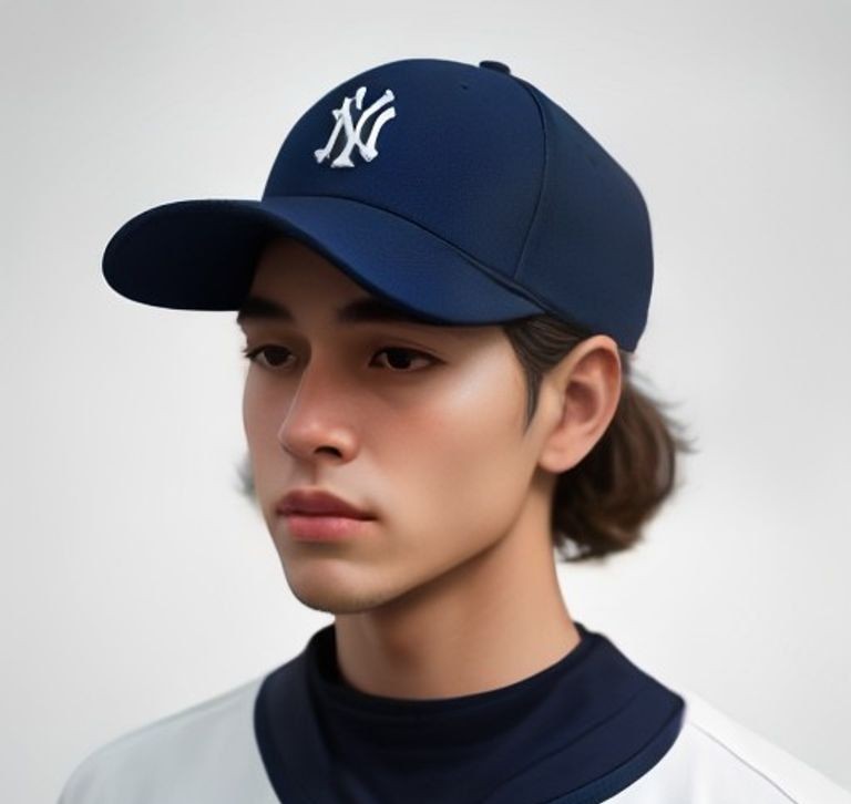 Gorra New Era MLB New York Yankees 9Forty de Algodón con Logo Bordado