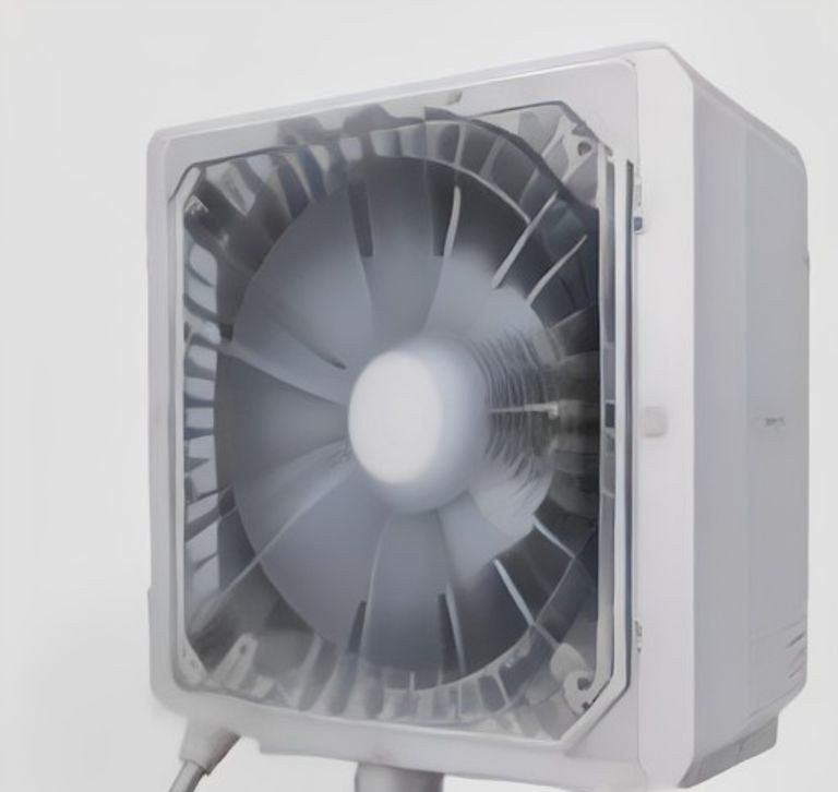 Ventilador de Techo LED Retráctil 72W con Control Remoto y 3 Temperaturas de Luz