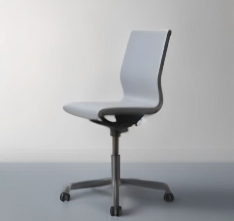 Silla Ergonómica Juvenil TLoVendo con Soporte Lumbar y Ruedas