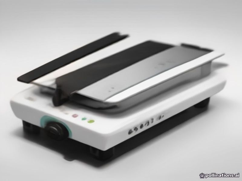 Mini Plancha Inalámbrica para Pelo y Barba, Portátil y Rápida