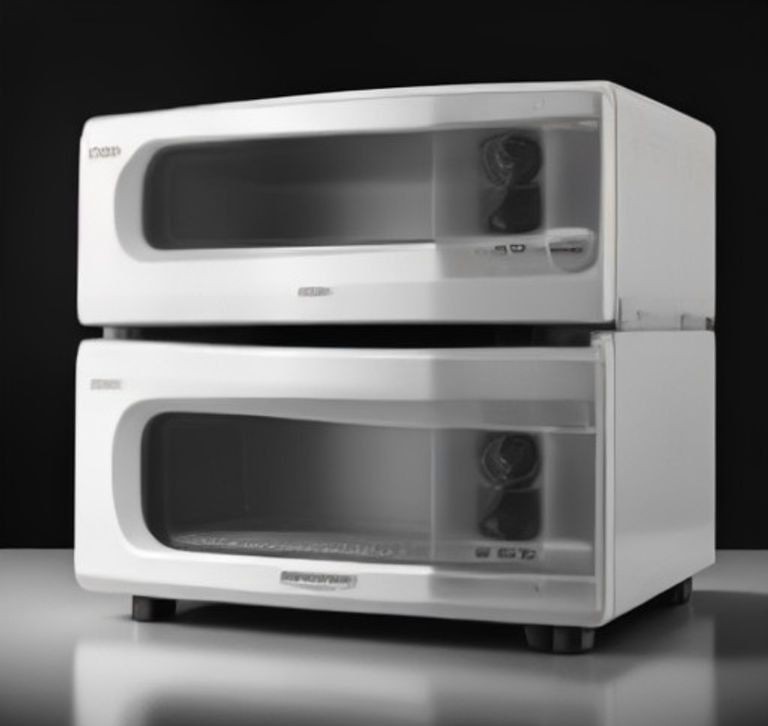 Microondas Retro Compacto 700W con Función Descongelación