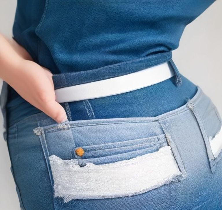 Pack 2 Cinturones Elásticos Ajustables Unisex sin Hebilla para Jeans