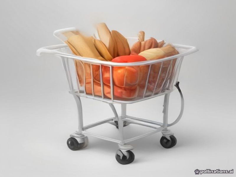 UZIRO Carrito Auxiliar con Ruedas para Cocina, 79x26cm, 4 Cestas Giratorias, Carga 75kg+
