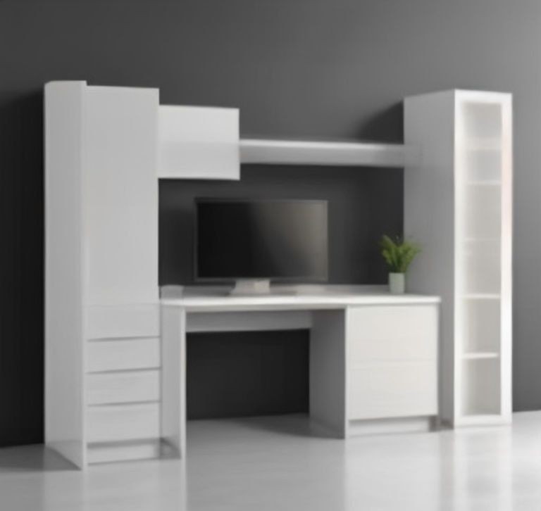 HOMCOM Mueble de Salón para TV 153,6 cm con Estante Adicional - Elegancia y Funcionalidad