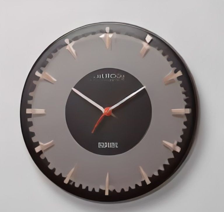 Reloj de Pared Decorativo Diseño Juego de Tronos en Vinilo