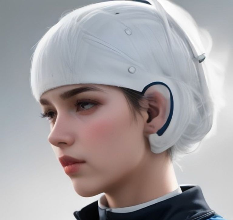Cascos Auriculares Bluetooth 5.3 Deportivos Casco con Gancho de Oreja y Cancelación de Ruido ENC