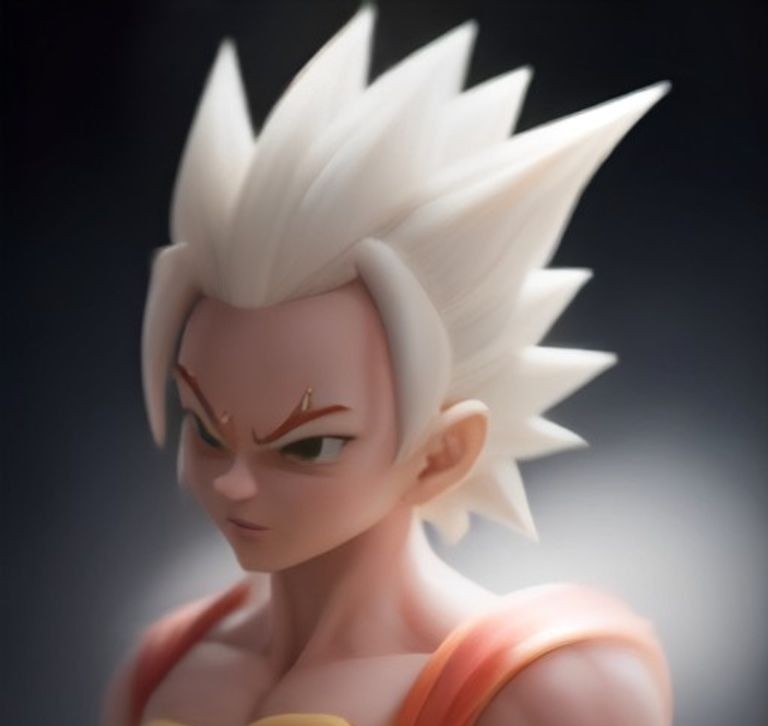 Figura Gotenks Super Saiyan 3 de 25 cm