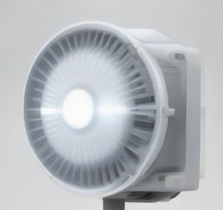 Ventilador de Techo Retráctil LED con Control Remoto y Motor DC Silencioso