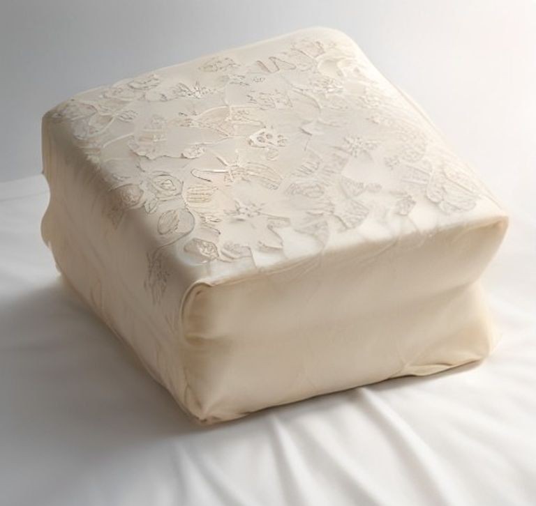 Edredón de Algodón Eiren Beige Floral para Cama de 150 cm