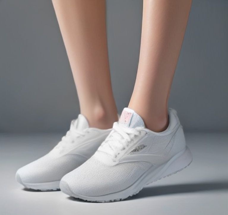 Zapatillas Reebok Glide Mujer - Blanco y Gris
