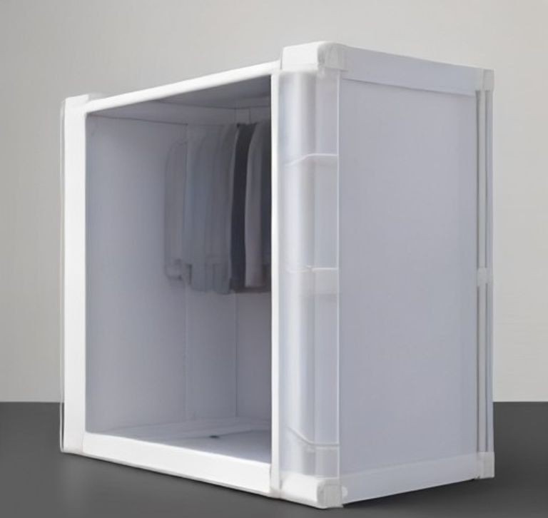 Armario Modular Organizador Plegable para Ropa - Solución Flexible