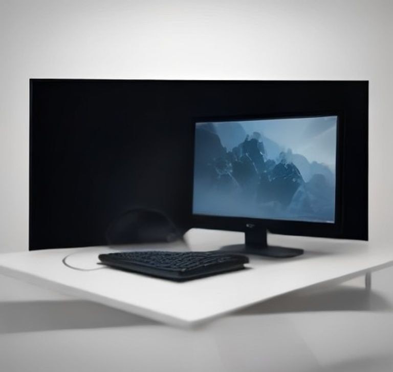 Coleshome Escritorio Gaming en L 120x120cm Fibra Carbono Negro