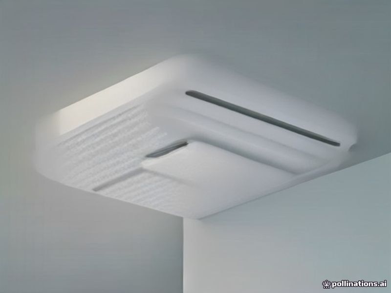 ExtraHouse Ventilador de Techo Reversible con Luz LED y Mando a Distancia