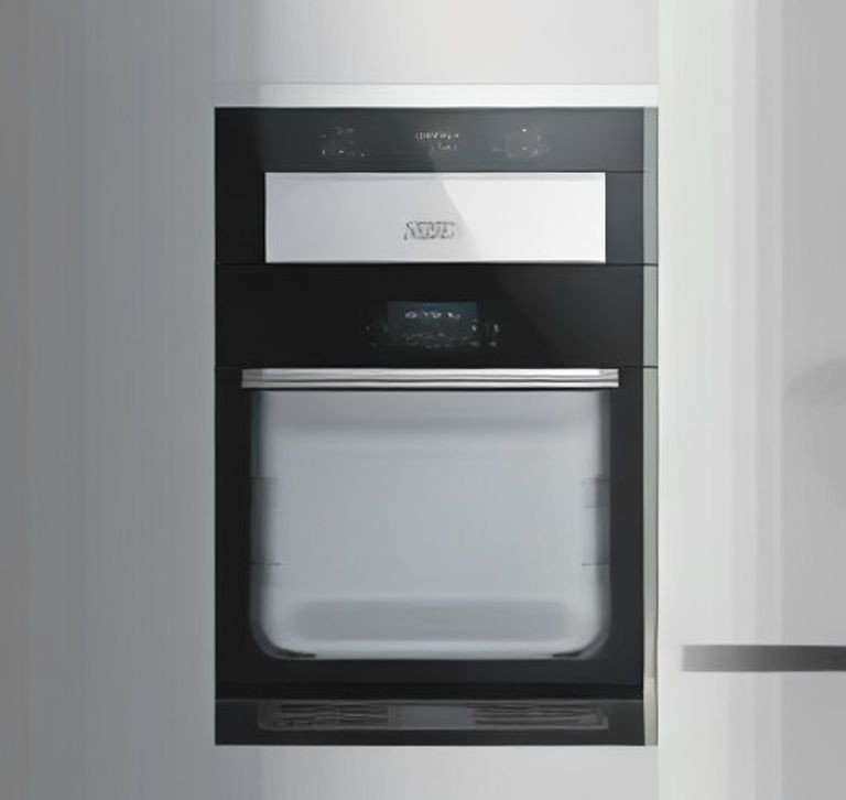 EVVO Microondas M20 con Grill 800W y 20L de Capacidad, Efecto Espejo