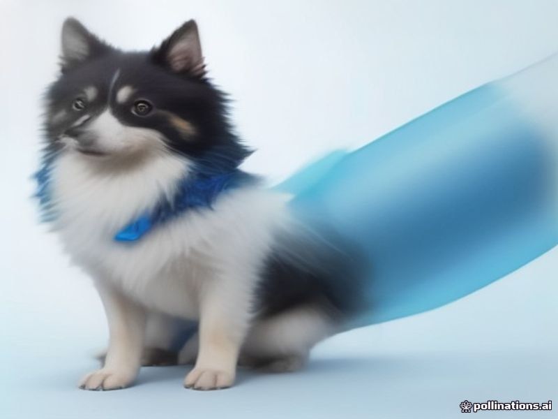 Dufuso Rompecabezas Interactivo para Perros - Dispensador de Premios Azul