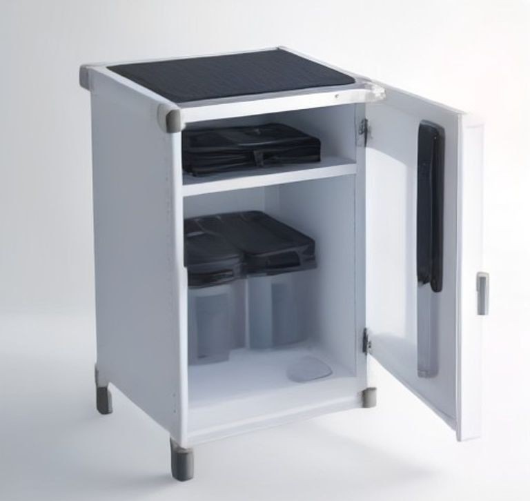 Organizador de gabinete extraíble de 2 niveles con altura ajustable