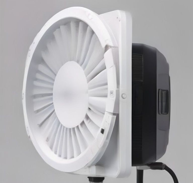 Ventilador de Techo LED con Mando y Temporizador: 8 Velocidades, Aspas Retráctiles y 3 Temperaturas de Luz