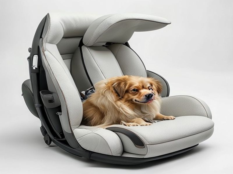 CAWAYI KENNEL-asiento para mascotas, caseta de vehículo para animales