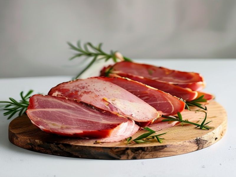 Jamon de Cebo Iberico 50% Raza Iberica 100gr Aprox. - SABOR ANGEL DE DIOS - 6 sobres, TOTAL 600gr.