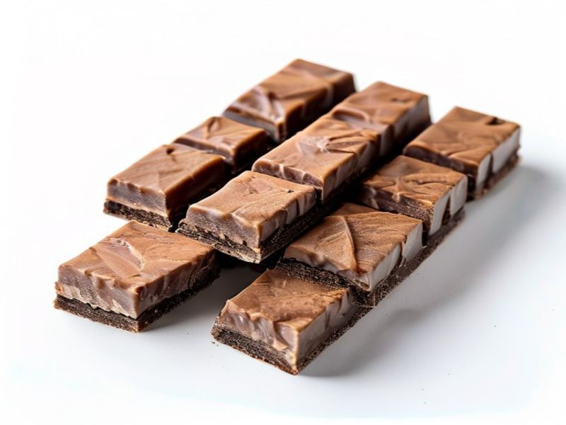 Cajas de 4 barritas proteínas sabor cacao