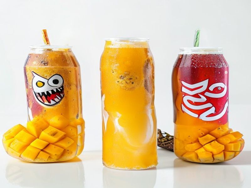 Bebida energética Monster Ultra White, Mango Loco y Original