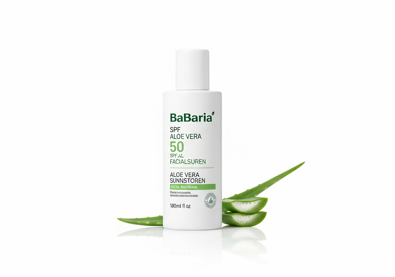 Protector Solar Facial SPF 50 Aloe Vera 75ml Babaria