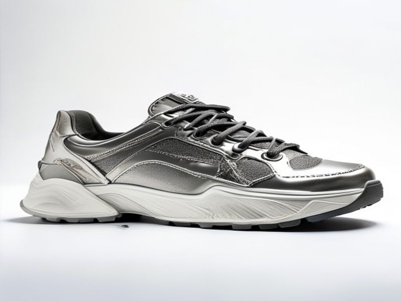 Zapatillas de deporte con cierre de metal