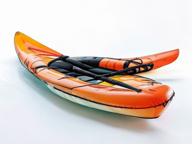 Kayak hinchable INTEX para dos personas