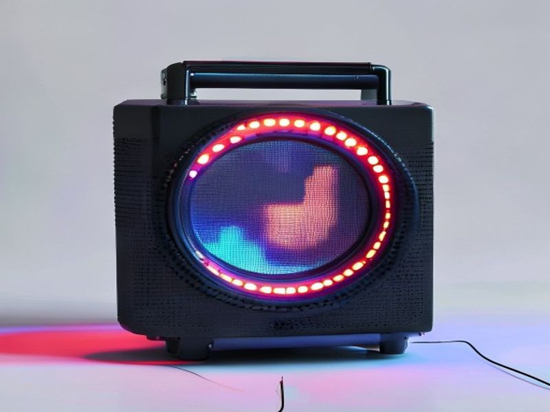 Divoom Ditoo-Pro: Altavoz Bluetooth Retro con Pixel Art, Reloj Despertador y Luz LED