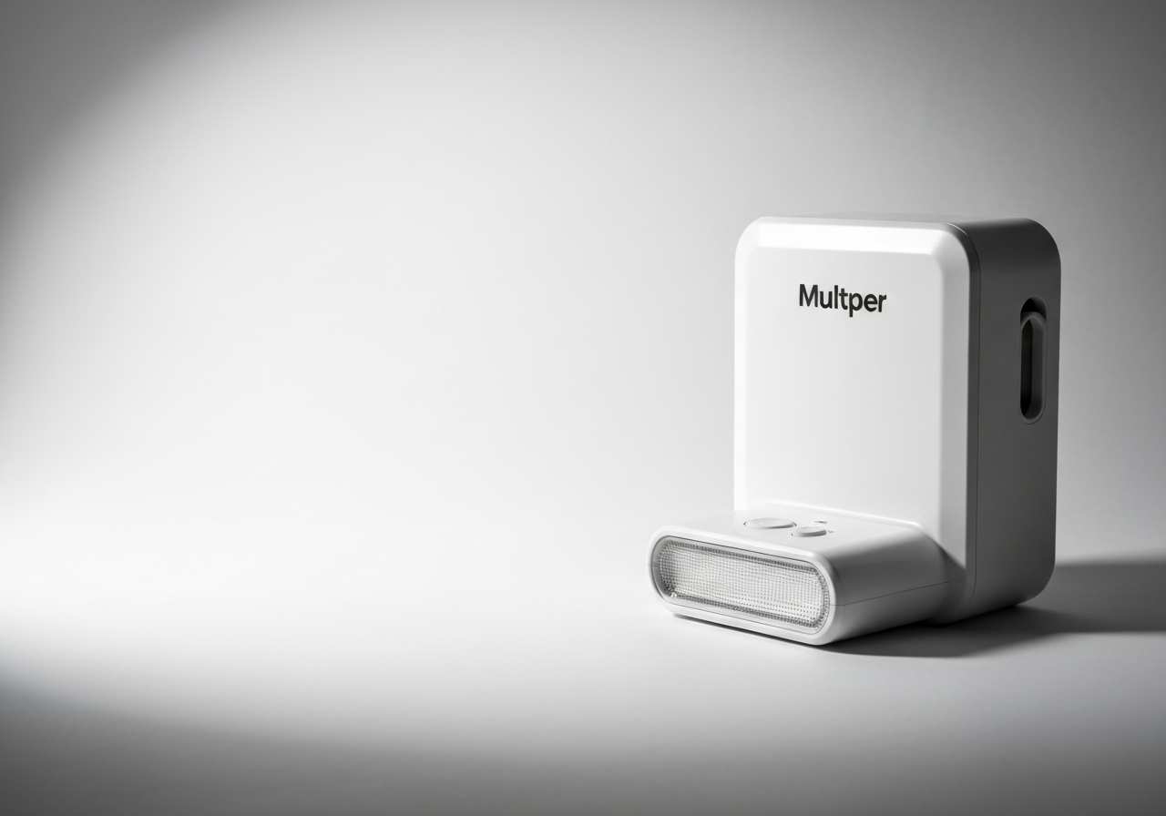 Multper Ventilador Portátil Camping con Luz LED 20000 mAh