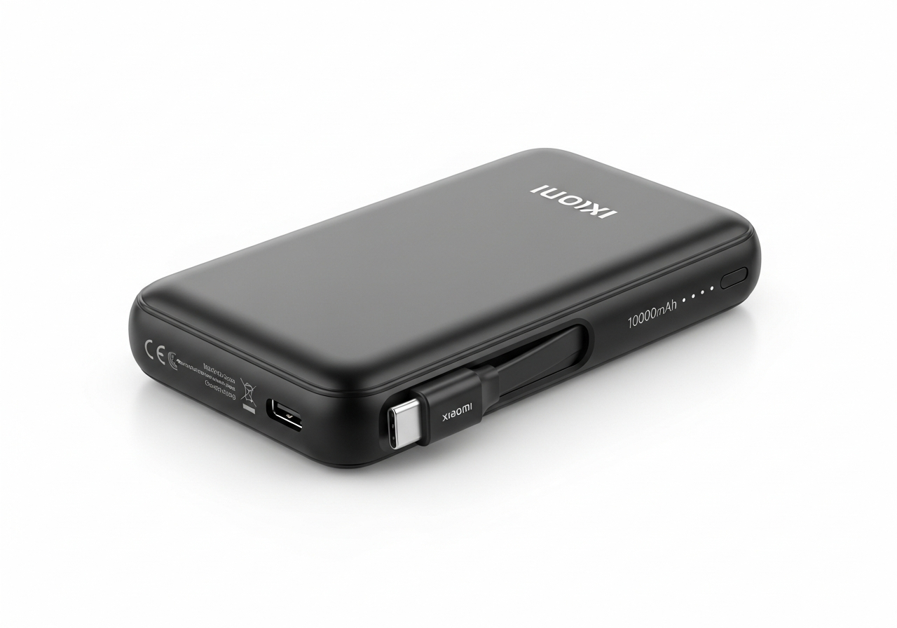 Xiaomi Power Bank 10000mAh (Integrated Cable)