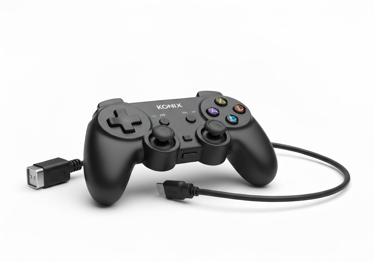 Konix Jujutsu Kaisen Mando con cable para Nintendo Switch, Switch 2 y PC
