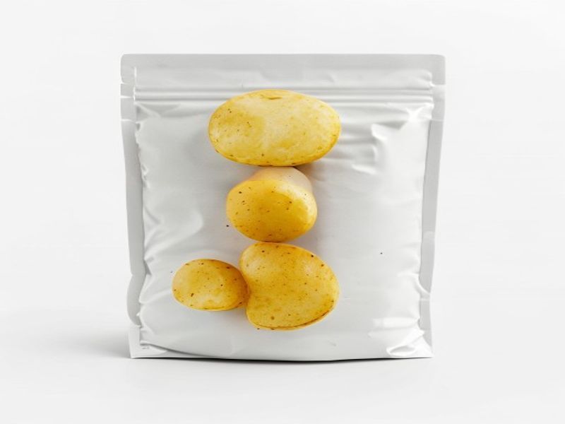 Bolsa de patatas para microondas reutilizable