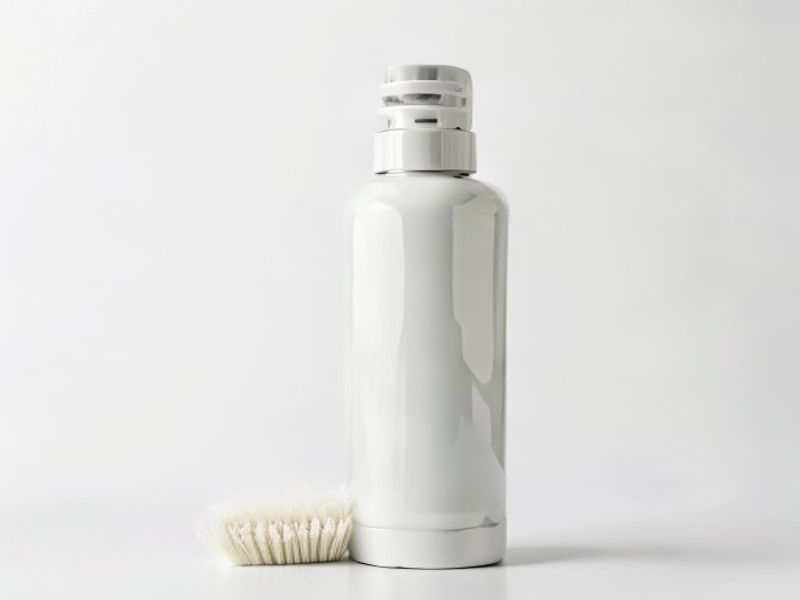 Cepillo de silicona para botella de leche
