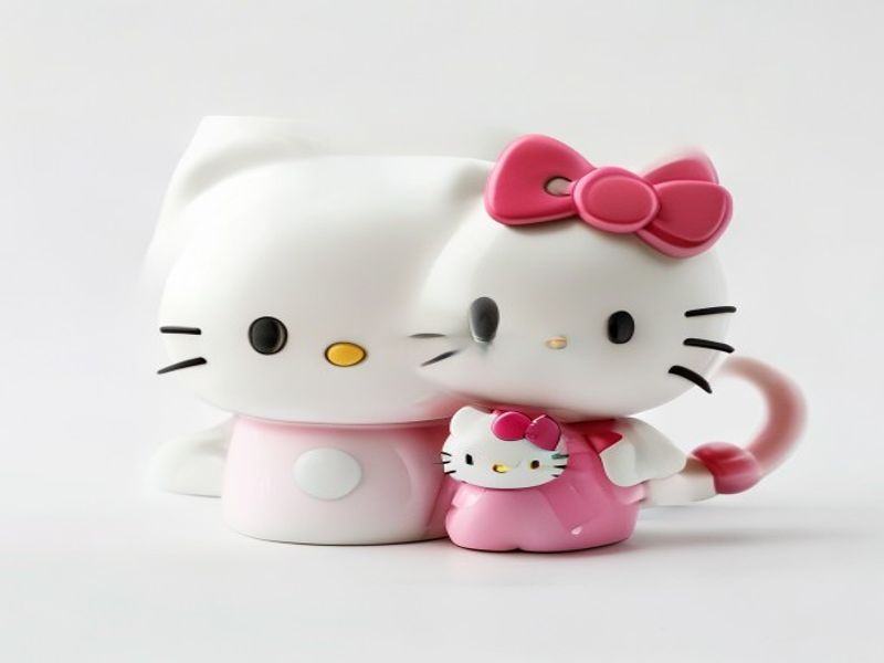 Hello Kitty My Melody Taza Cerámica 350 ml