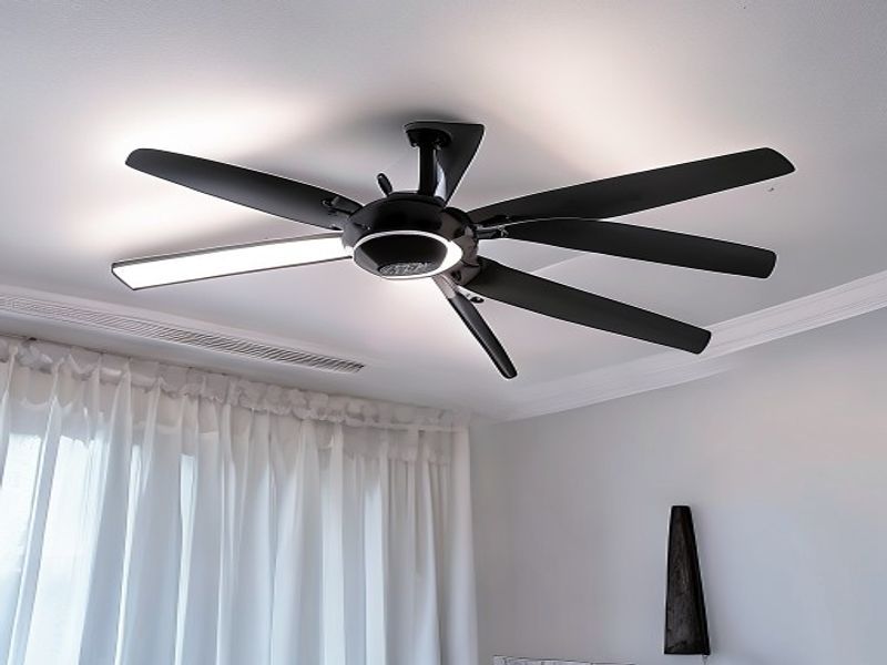 OstarkDom Ventilador de Techo LED 132cm con Mando a Distancia
