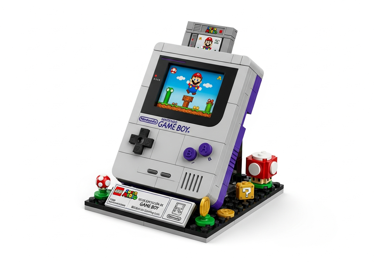 LEGO Super Mario Game Boy Set de Exposición de Nintendo