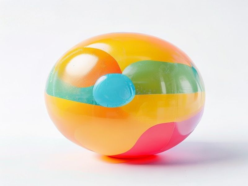 Globo de juguete para niños, pelota de burbujas