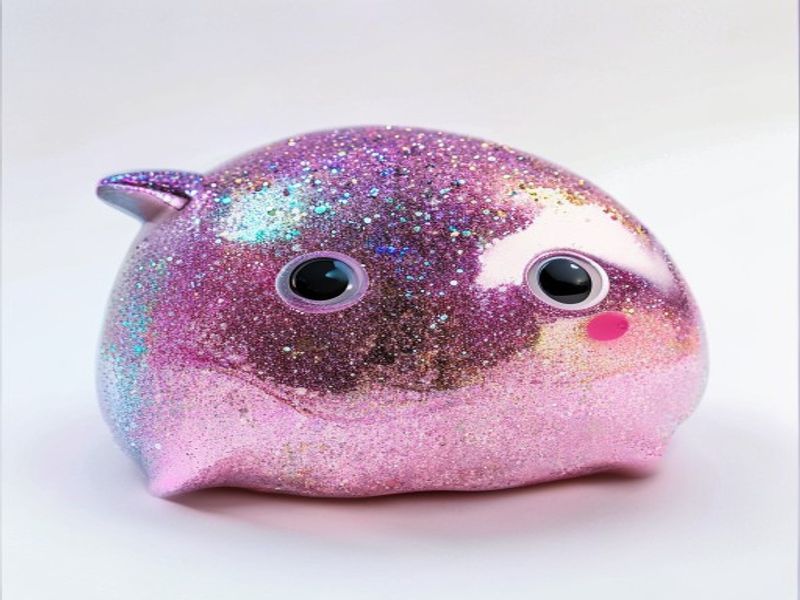 Glitter Dumpling Squishy ULTRA RARE Edición Oculta