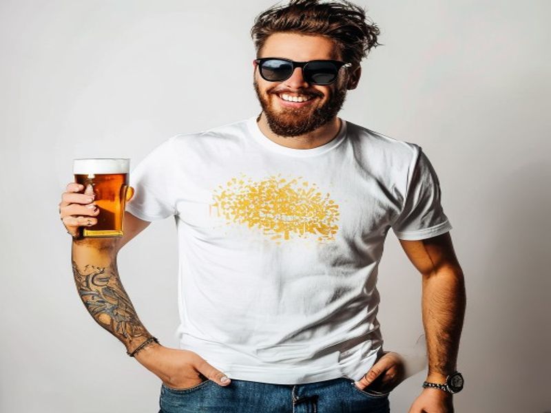 Camiseta I Close More Bars Retro Humor Geek Beer Lovers