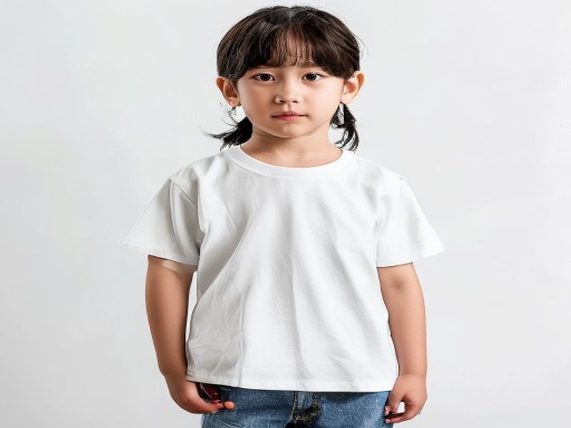 Camisetas de manga corta para niños versión coreana