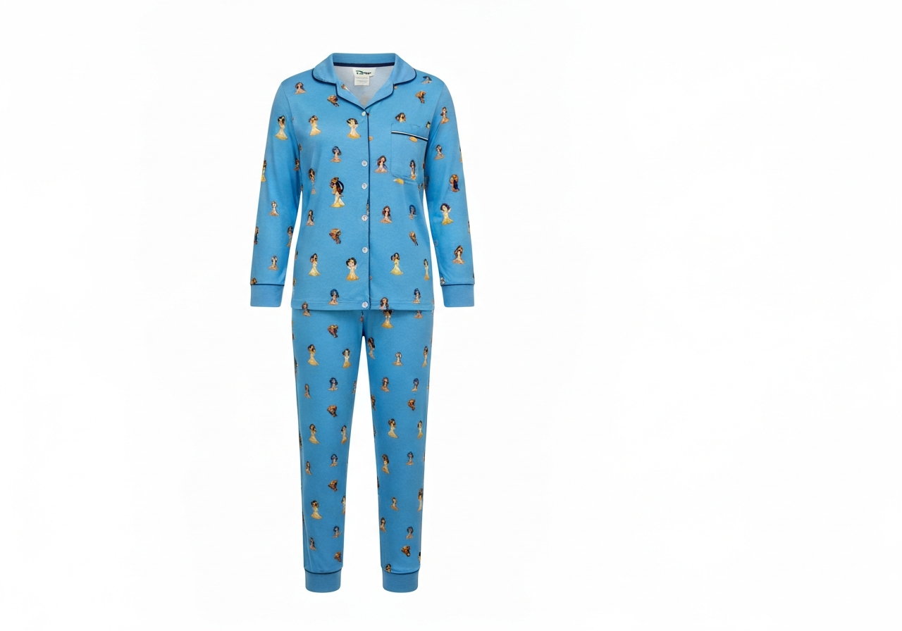 Disney Aladdin Pijama Hombre Azul